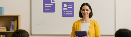 Share materials anytime, anywhere.