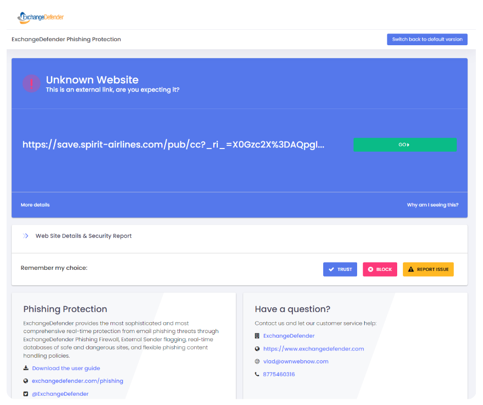 Safe Links and Attachments